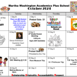 October Calendar for MW